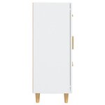 vidaXL Buffet Blanc 69 5x34x90 cm Bois d'ingénierie