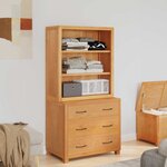 vidaXL Ensemble de meubles de rangement Marron Bois d'ingénierie