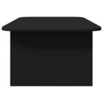 vidaXL Table basse Noir 93 x 53 x 33 cm Bois d'ingénierie