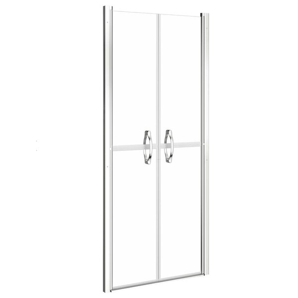 vidaXL Porte de douche ESG transparent 71x190 cm