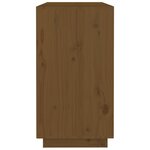 vidaXL Buffet Marron miel 100x40x75 cm Bois massif de pin
