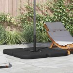 Base de parasol portable Sable/Eau 60 L