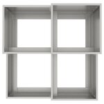 Jardinière vidaXL 100x100x60 cm en acier inoxydable