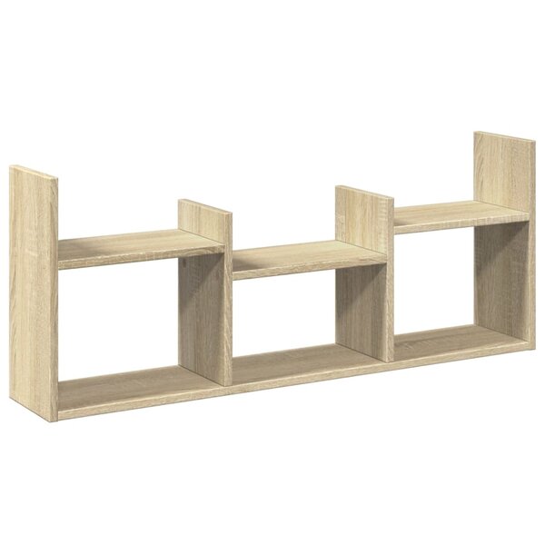 vidaXL Armoire murale 100x18x40 cm chêne sonoma bois d'ingénierie