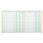 Registre exacompta 930 piqûre recettes - dépenses 2 colonnes