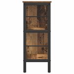 vidaXL Étagère Bois Ancien 82 x 32 x 79 cm Bois d'ingénierie
