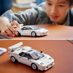 Lego 76908 speed champions lamborghini countach  jouet modele de voiture de course pour les enfants de 8 ans et plus