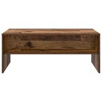 vidaXL Table basse Bois ancien 100 x 50 x 40 cm Bois d'ingénierie