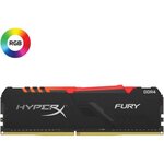 HYPERX - Mémoire PC RAM - FURY DDR4 RGB - 8 Go - 2666MHz - CAS 16 (HX426C16FB3A/8)