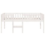 vidaXL Lit pour enfants sans matelas blanc 90x200cm bois de pin massif