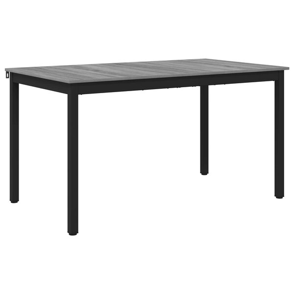 vidaXL Table de salle à manger / Table de repas MÉTAL