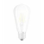 Osram ampoule led edison clair filament 4 5w=40 e27 chaud