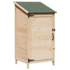 vidaXL Abri de jardin Naturel 59 x 56 x 113 5 cm Bois de Sapin Massif