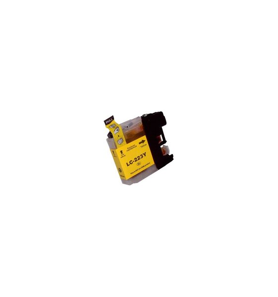 Brother LC-223 Jet d'Encre Jaune Haute Capacité Compatible
