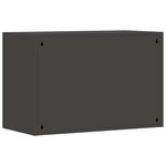 vidaXL Armoire murale pour garage Noir 80 x 40 x 53 cm