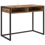 vidaXL Bureau Bois Ancien 100 x 50 x 75 cm Bois d'ingénierie