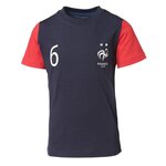 WEEPLAY T-shirt Football FFF Pogba - Maillot Enfant 100% coton jersey