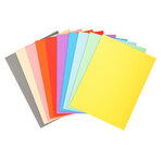 Paquet de 50 chemises Forever® 170 100  recyclées - 24x32cm - Couleurs assorties x 10 EXACOMPTA