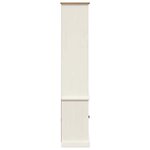 vidaXL Bibliothèque VIGO blanc 85x35x170 cm bois massif de pin