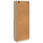 vidaXL Ensemble de Meubles 2 Pièces Chêne Sonoma 66 x 34 5 x 87 cm