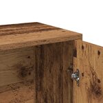 vidaXL Buffet vieux bois 60x30x75 cm bois d'ingénierie