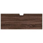 vidaXL Armoire lavabo de salle de bain chêne marron 80x30x60 cm