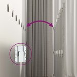 vidaXL Tête de lit murale Sonoma gris 240x1 5x80 cm Bois d'ingénierie