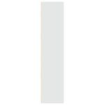 vidaXL Buffet haut blanc 70x41x185 cm bois d'ingénierie