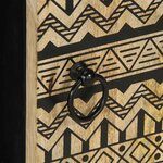 vidaXL Buffet 90x33 5x75 cm bois de manguier brut massif