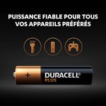 DURACELL PLUS Piles AAA x20