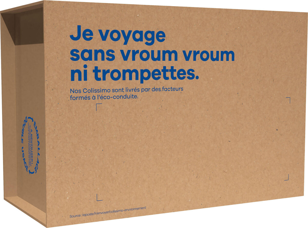 Colissimo Prêt-à-Envoyer France - Boîte double usage de taille L - 5 kg ...