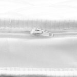 vidaXL Sur-matelas 90 x 200 cm Mousse froide Profil d'œuf 6 cm