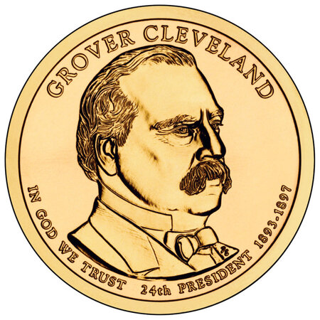 Grover cleveland - 1 dollar