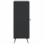 vidaXL Buffet Noir 33 x 34 5 x 90 cm Bois d'ingénierie