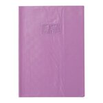 Protège-cahier Madras PVC 22/100e Avec Rabat Marque page 21x29 7 violet CALLIGRAPHE
