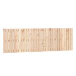 vidaXL Tête de lit murale 185x3x60 cm Bois massif de pin