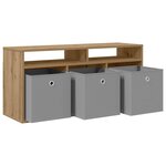 vidaXL Basboard 102 x 32 x 48 5 cm Chêne artisanal