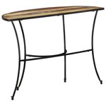 vidaXL Table d'appoint 110x40x77 cm Bois de récupération massif