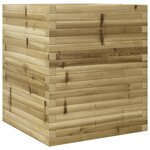 vidaXL Jardinière 60x60x68 5 cm bois de pin imprégné