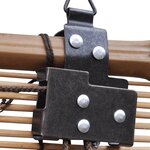 vidaXL Store roulant Bambou Marron 150x220 cm