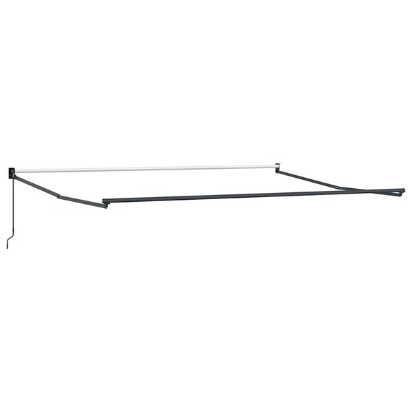 vidaXL Auvent Anthracite 5 x 3 m Métal