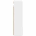 vidaXL Armoire murale de salle de bain Blanc 30 x 16 x 62 5 cm