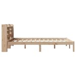 vidaXL Cadre de lit sans matelas 140x190 cm bois de pin massif