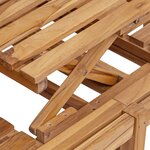 vidaXL banc Other Marron 150 x 60 x 90 cm Bois de teck solide