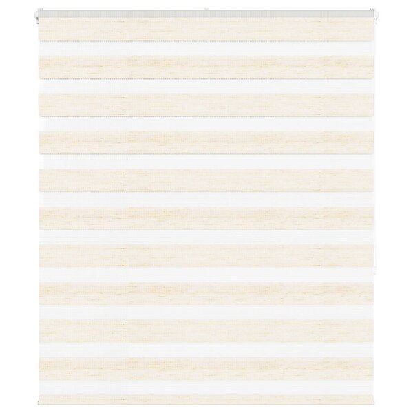 vidaXL Store zèbre beige marbré largeur du tissu 130 9 cm polyester