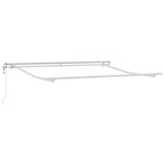vidaXL Auvent rétractable automatique bordeaux 300x250 cm