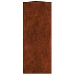 vidaXL Jardinière 30x26x75 cm acier corten
