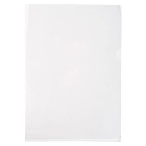 Sachet De 10 Pochettes Coin Pvc Lisse Haute Résistance 13/100e - A4 - Cristal - X 10 - Exacompta