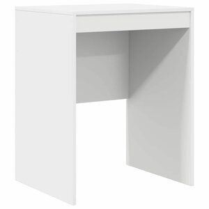 vidaXL Bureau Blanc 60 x 50 x 76 cm Bois d'ingénierie