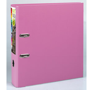 Classeur à Levier Prem'Touch Polypro Int / Ext Dos 80 mm Renforcé Rose EXACOMPTA